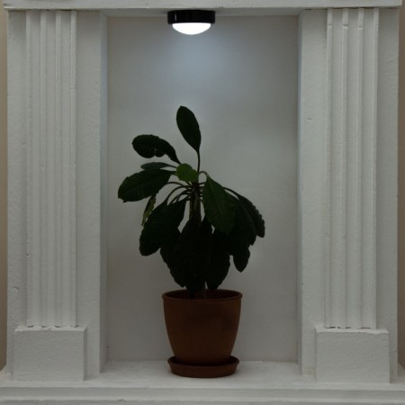 Night Pushlite "single" LED 1W 2haa black 10x10x4 cm Risalux-4