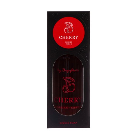 Liquid cream in the glass bottle by stepykinʾs cherry, 230 ml-1