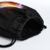 Bag for shoes on the lace, black color