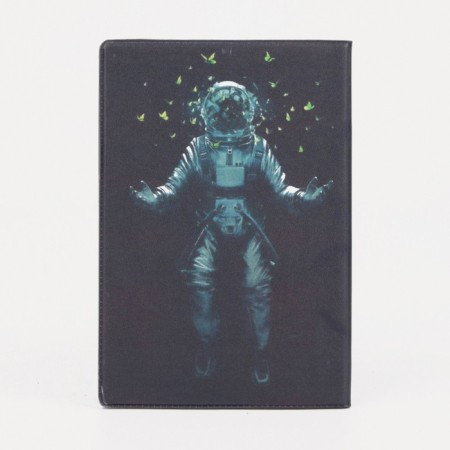 Cover for passport, black color-1