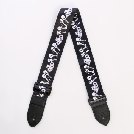Belt for guitar "Tools" length 60-117 cm, width 5 cm, 12 mediators as a gift-2