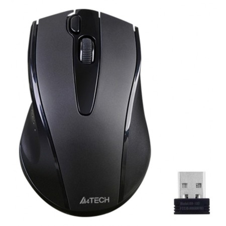 Mouse A4Tech V-Track G9-500FS Black Optical (1200DPI) Silent wireless USB (4but)