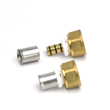 Muft Press RIIFO OMNI, 3/4 "X 20 mm, with a pitch nut, Euroconus, brass-1