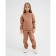 Children's costume with the basis (jumper, trousers) KAFTAN "BASIC Line" R.28 (86-92), coffee