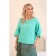 Female jumper, size 42, turquoise color