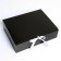 Gift folding box, packaging, “black”, 31 x 24.5 x 8 cm, without tape