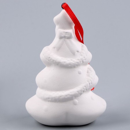 A set of Christmas tree decorations for coloring, 4 pcs. "Shine" with a suspension, brush-5
