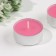 A set of tea candles aromatic "peony", 3.8x1.6 cm, 3.5 hours, 12 g, 6 pieces