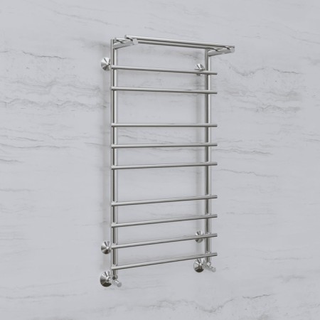 Water towel Terminus "Vatra" P10, 500x800 mm, lower connection, chrome-2
