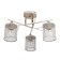 Chandelier 650531 3KHE27 60W white 39x39x20 cm