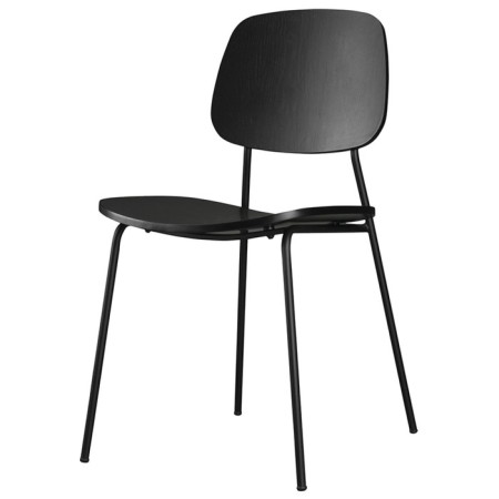 Tilla chair, 480 × 510 × 840 mm, black color-1