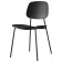 Tilla chair, 480 × 510 × 840 mm, black color