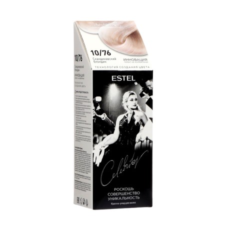 Краска-уход для волос Estel Celebrity тон 10/76, скандинавский блондин-1