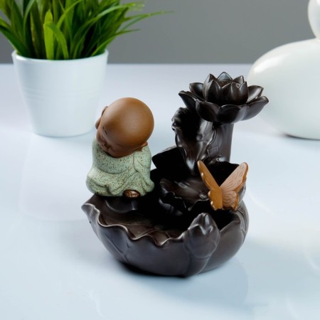 Set of incense on the stand "Apo on the lotus" 14x16x12cm-2