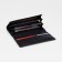 Women's wallet on magnets, black color