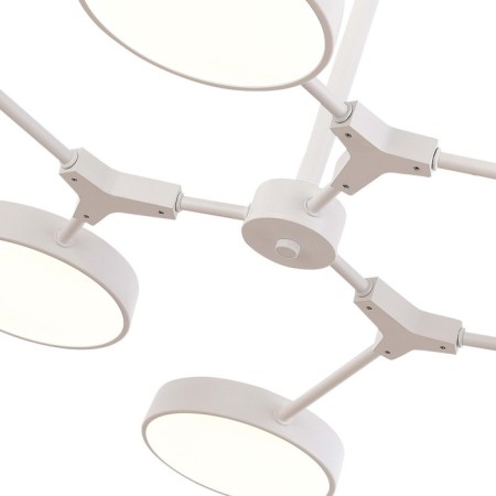 Ceiling EVOLUCE lamp. Sle6003-502-06. Monta. 6x10 watts, LED, 3000K-6000K, 6600 LM, 89x89x32 cm, white color-6