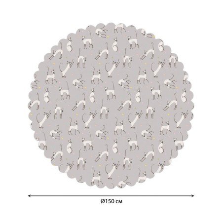 The tablecloth "Fit games", round, Saten, d = 150 cm-1