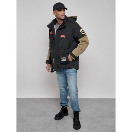 Male Winter jacket, size 54, black color-12