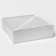 Organizer for storing linen LadOM, 7 cells, 32 × 32 × 10 cm, white color