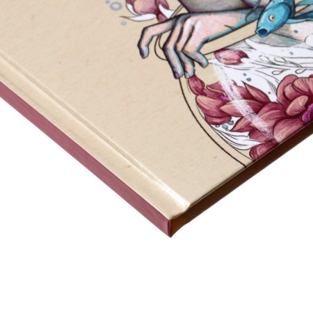 Universal diary for grades 1-11 "Angel", hard cover, glossy lamination, cheat sheet, 48 sheets-2