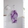 Apron kitchen with a photographic priorter "Bright lilac", adjustable, size OS
