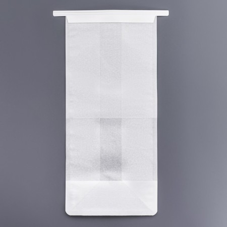 Paper package, with a window, rectangular bottom, white, 13 x 10 x 28 cm-6