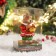 Christmas decoration "Bear with honey" 12 cm, mix