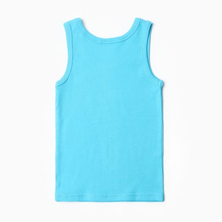 T -shirt for boys, turquoise color, height 110 cm-2