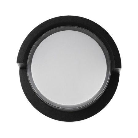 Facade lamp "City", FSD-048, 10 W, 3000K, circle, IP65, 220 V, plastic, black-5