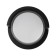Facade lamp "City", FSD-048, 10 W, 3000K, circle, IP65, 220 V, plastic, black