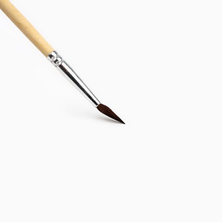 Drawing brush, set of protein round, 10 pcs. No. 1.2,3,4,5,6,7,8,9,10 Van Gogh-2