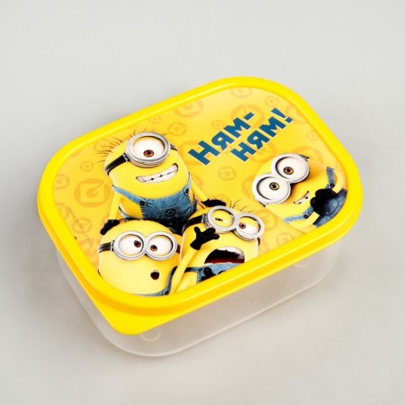 Lunch-Bogx rectangular, 500 ml, "Nyam-yum!" Despicable Me-2