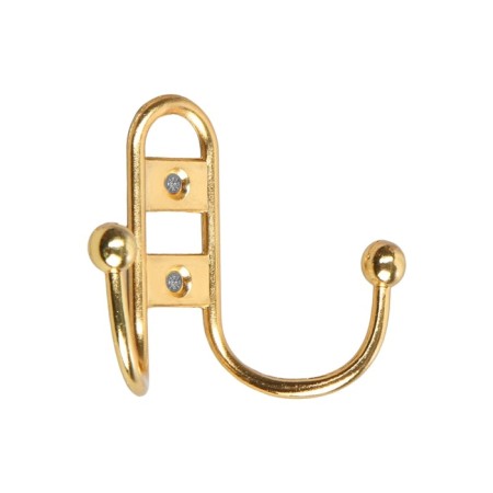 Hook furniture tundra TKD017, two -rod, gold, 4 pcs TMP