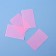 Napkins for manicure, bottomless, 50 pcs, 6 × 4 cm, pink color