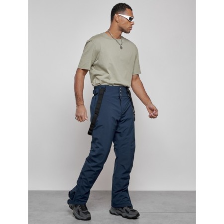 Semi-combinezone ski insulated male winter, size 52, dark blue color-18