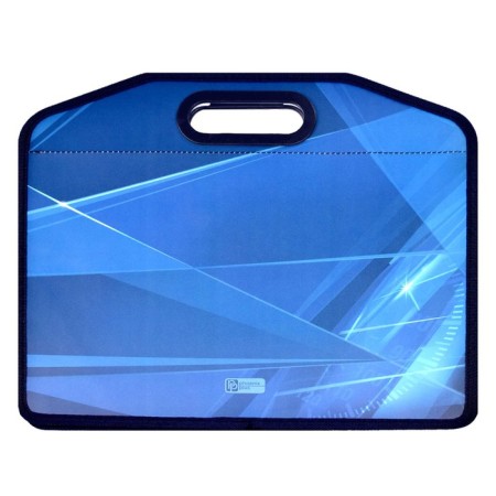 Folder with handles plastic A4, 370 x 300 x 110 mm, with a cut handle, phoenix "megaskoiness"-3