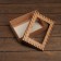 The box is folding, the lid is, with the window "Gift from Santa Claus" 21 x 15 x 7 cm