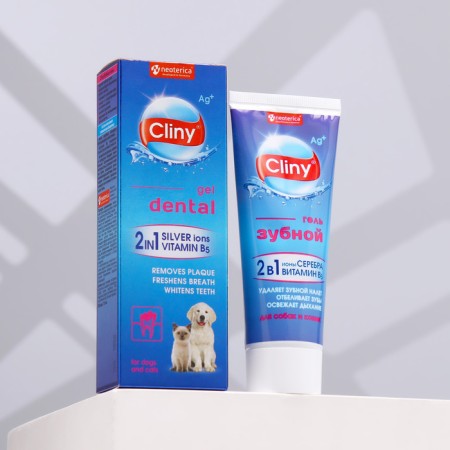 Cliny tooth gel for cats and dogs, 75 ml-3