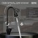 Kitchen mixer Zein Z3497, flexible spout, cartridge ceramics 40 mm, brass, black