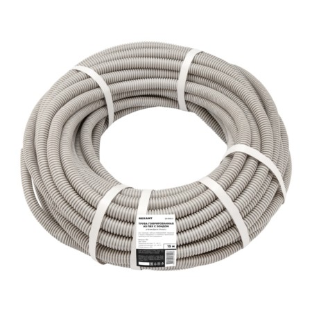 A meter pipe is corrugated from PVC, with probe, Ø50mm (Bay 15 m/union) rexant-1