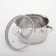 Magistro Klimena stainless steel pan, 4.6 l, lid-durtered, plum nose, capsule, induction