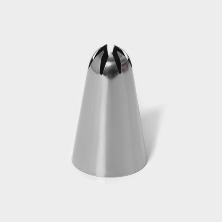 Confectionery nozzle, d = 3 cm, output 1.6 cm, stainless steel