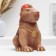 Pigger "Capybara in the cap" brown, 22cm