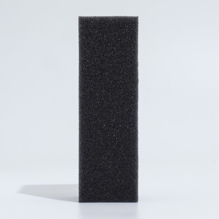 Rectangular sponge for the filter, series F, 5.5 x 6 x 17 cm, gray-2