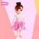 Fashionable hinge doll "Chelsea" in a dress, mix
