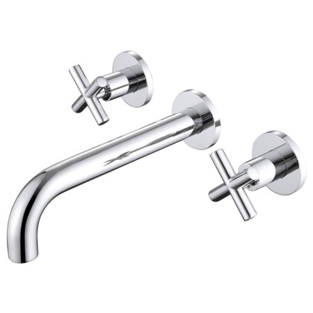 ABBER WASSER KREIS AF81121 shell mixer, two -wound, built -in, chrome