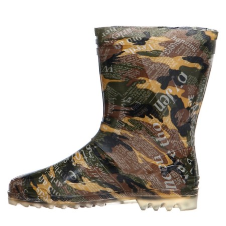 Men's boots S-10RU, PVC, insulated, camouflage mix, size 40 (255)-5