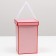 The box is folding, red, 14 x 23 cm