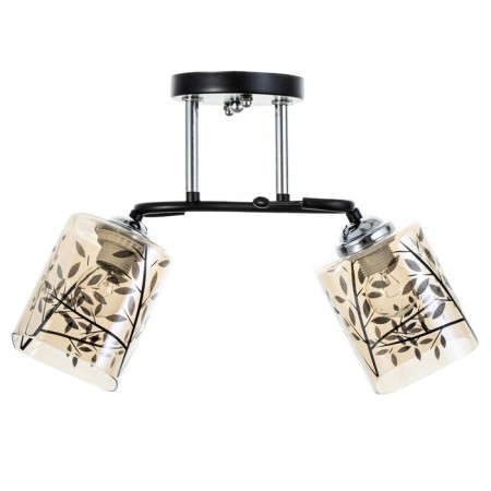 Arnella chandelier 2he27 40W Black 45x26x27 cm Bayerlux-3