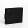 Male purse for magnet, department for bills, for maps, for coins, black color